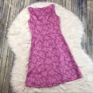 Ann Taylor Dresses - Ann Taylor Pink Floral Silk Pleated Sheath Dress Ann Taylor Dresses - Ann Taylor Pink Floral Silk Pleated Sheath Dress