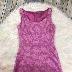 Ann Taylor Dresses - Ann Taylor Pink Floral Silk Pleated Sheath Dress Ann Taylor Dresses - Ann Taylor Pink Floral Silk Pleated Sheath Dress