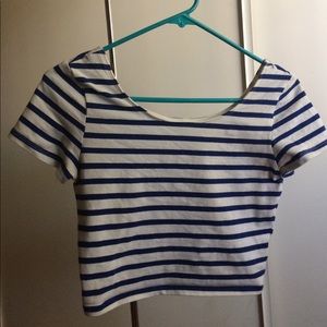 🍄BOGO🍄 Striped Crop Top