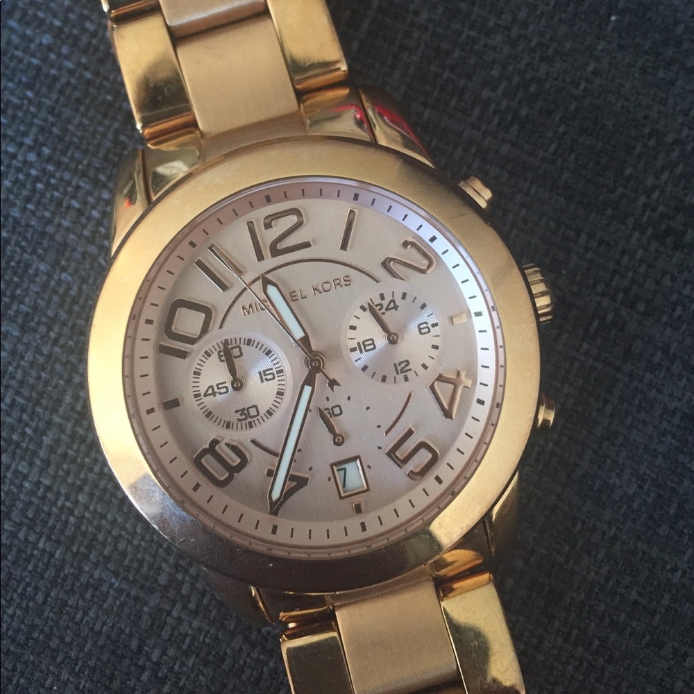 Michael Kors 40mm Rose Gold Stainless Steel Watch