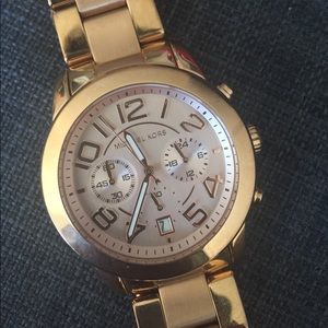 Michael Kors 40mm Rose Gold Stainless Steel Watch