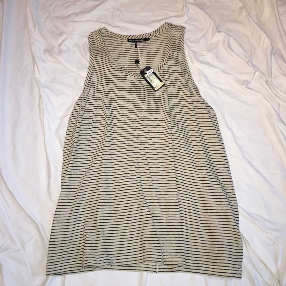 NWT! rag & bone striped tank top