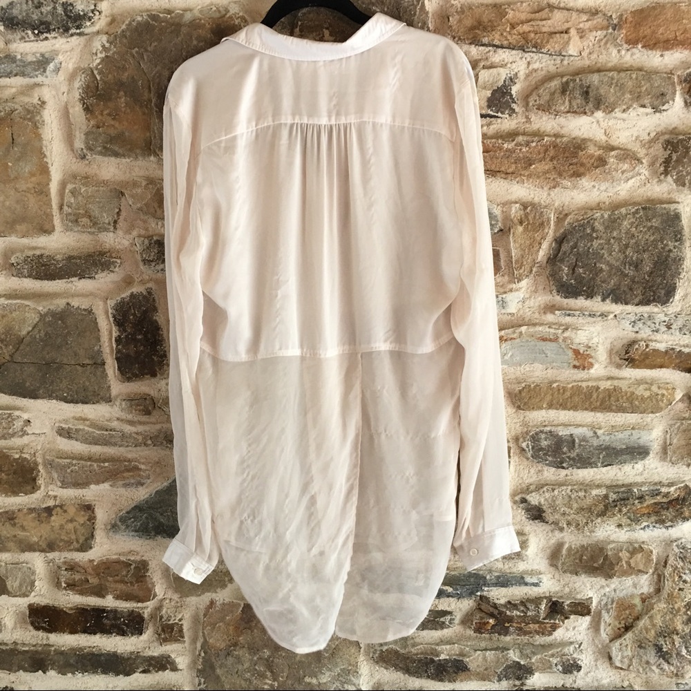 Free People sheer button down - Picture 2 of 6