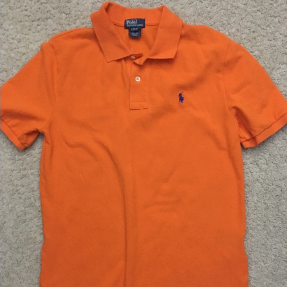 Orange Ralph Lauren Polo