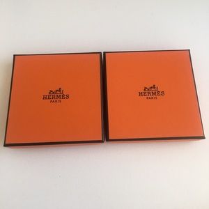 2 Hermes bracelet boxes