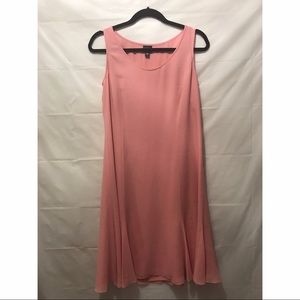 Eileen Fisher 100% Silk Midi Dress