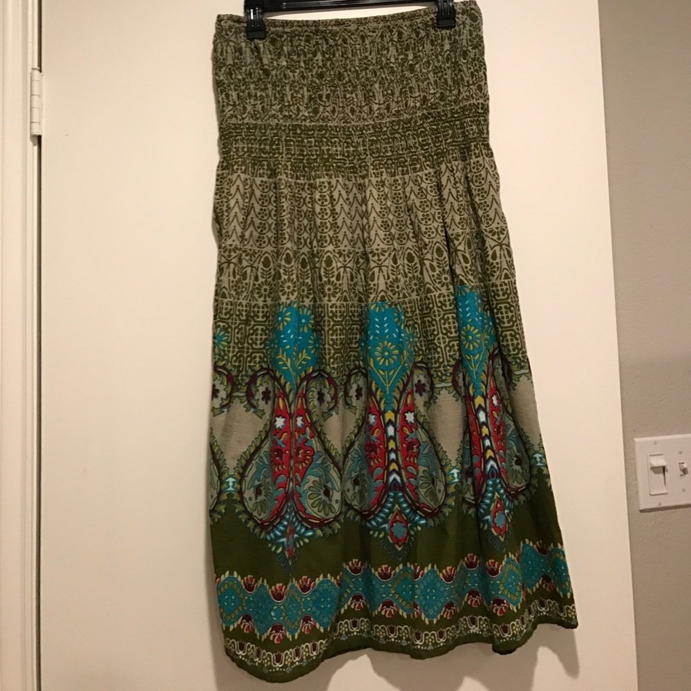 Bandeau style dress