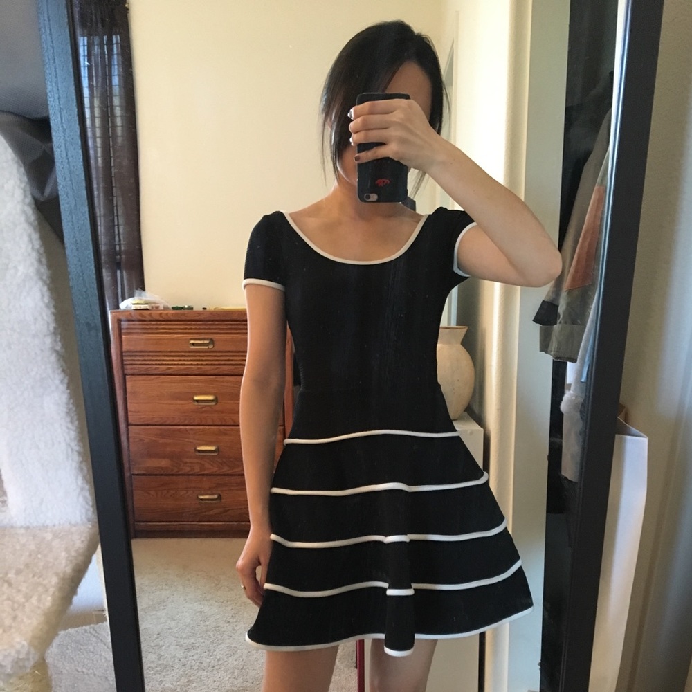 AQUA black dress, size xs