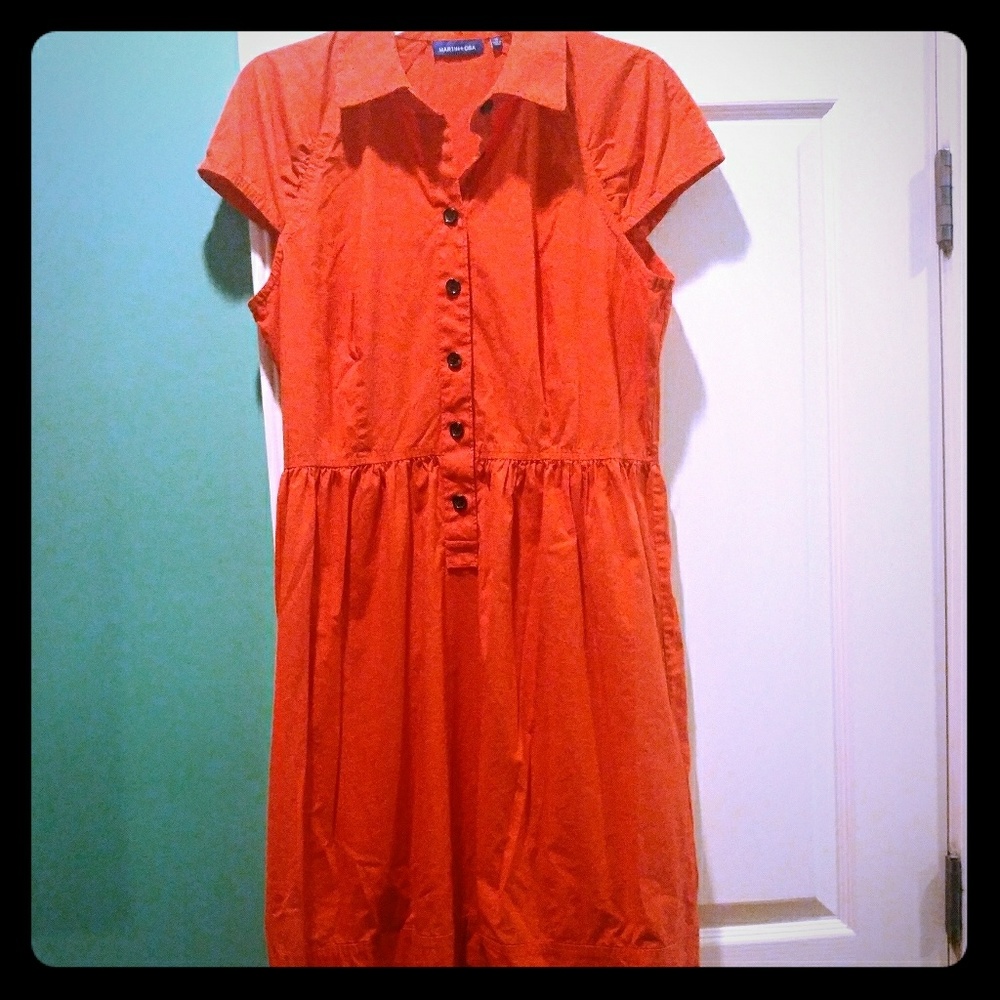 Host Pick!! Martin + Osa Red Cap Sleeve Dress! 14