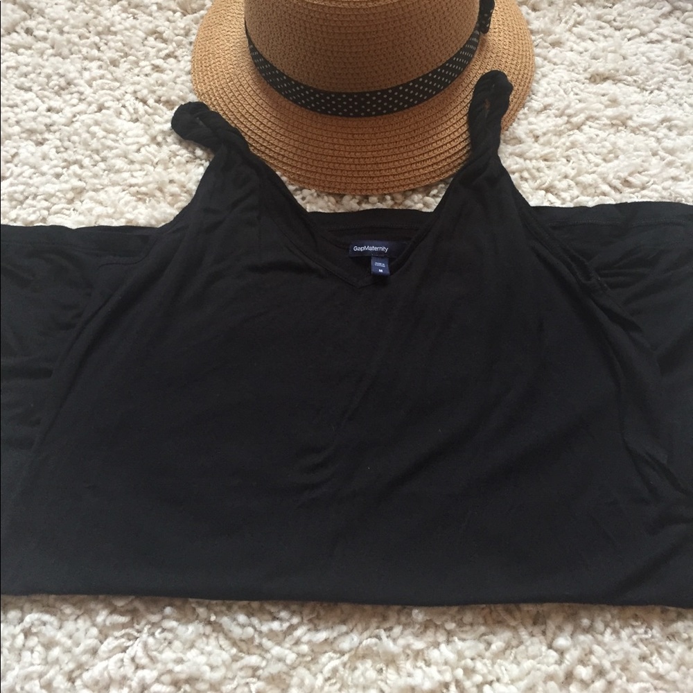 Gap Maternity twist strap swing tank