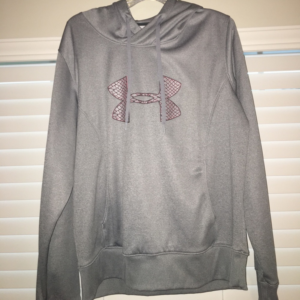 Grey Under Armour Hoodie