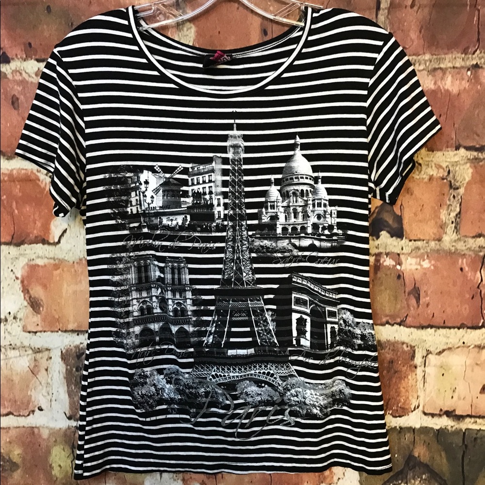 Black and white strip t-shirt