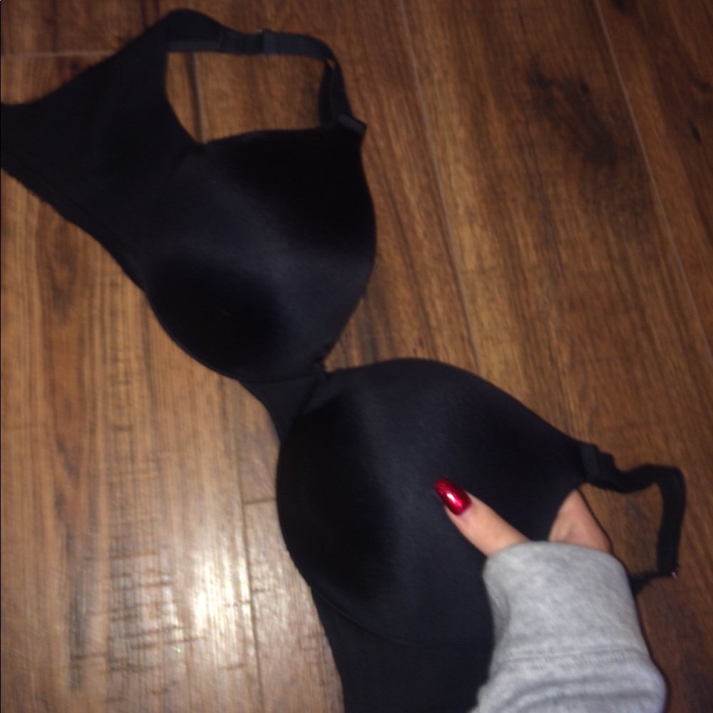 soma black full coverage bra