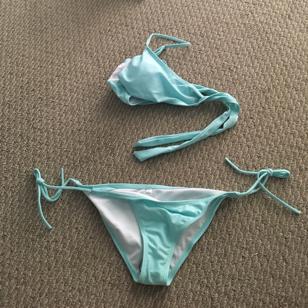 BRAND NEW WRAPAROUND SUIT SET