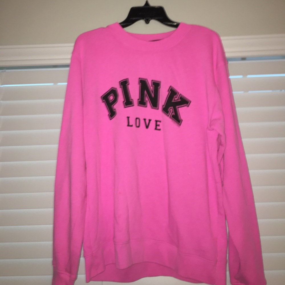 Pink Victoria Secret Sweatshirt