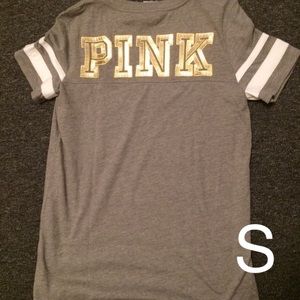 VS PINK BLING VNECK TOP
