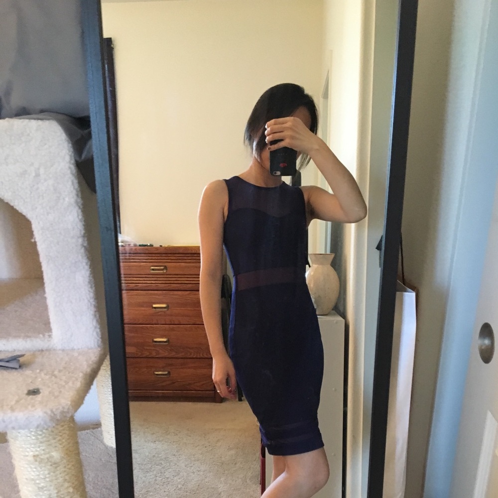 H&M blue dress size 32