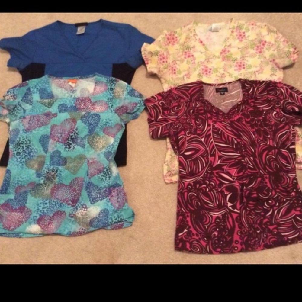 Scrub tops
