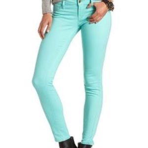 Color jeggings