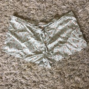 Silk PJ shorts - Owls - Victoria's Secret