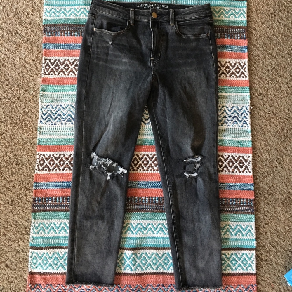 American Eagle Hi Rise Jegging Crop