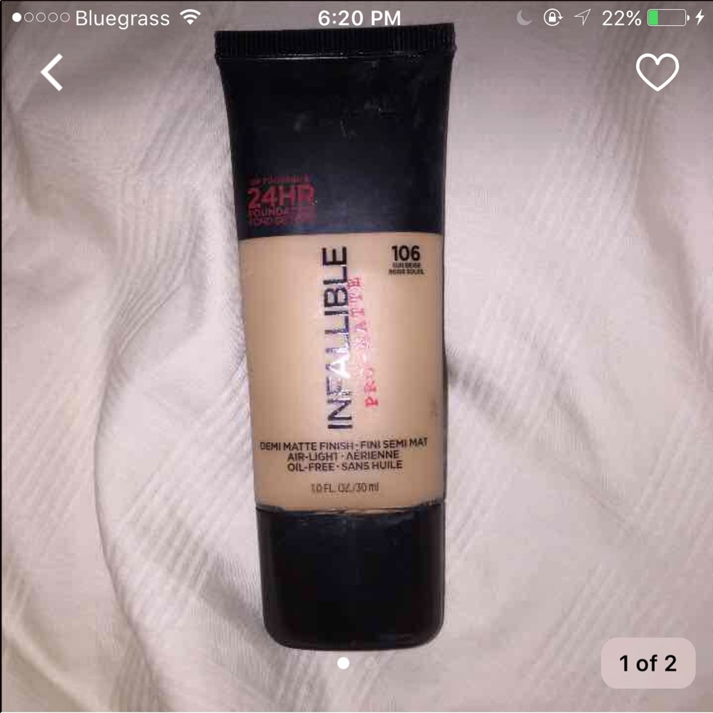 l'oréal pro matte foundation
