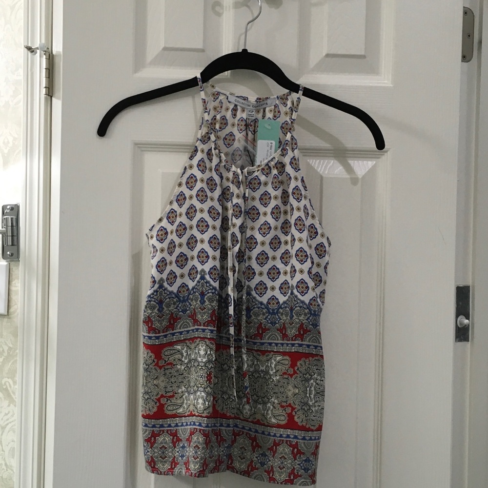 Colorful summer top