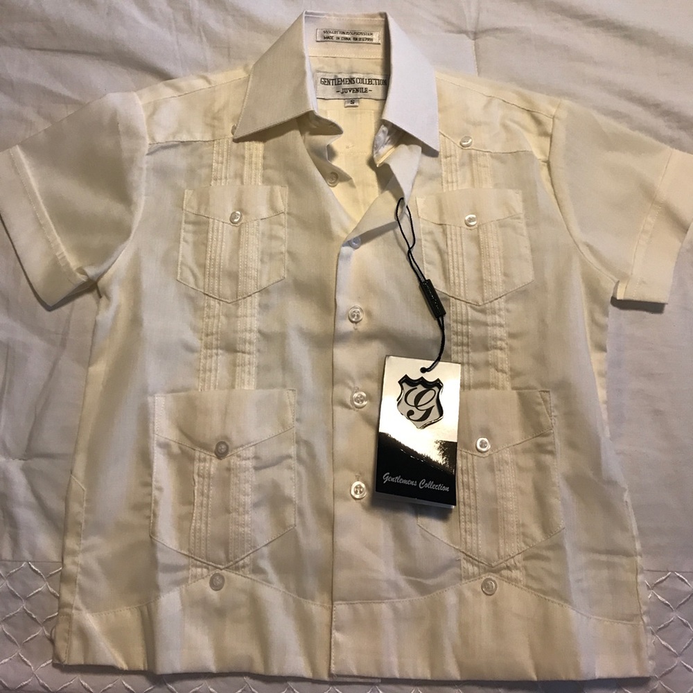 Boys button down shirt