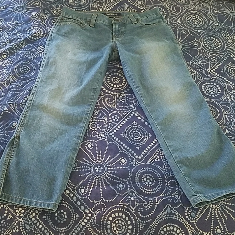 Abercrombie & Fitch Denim Capris Sz 00