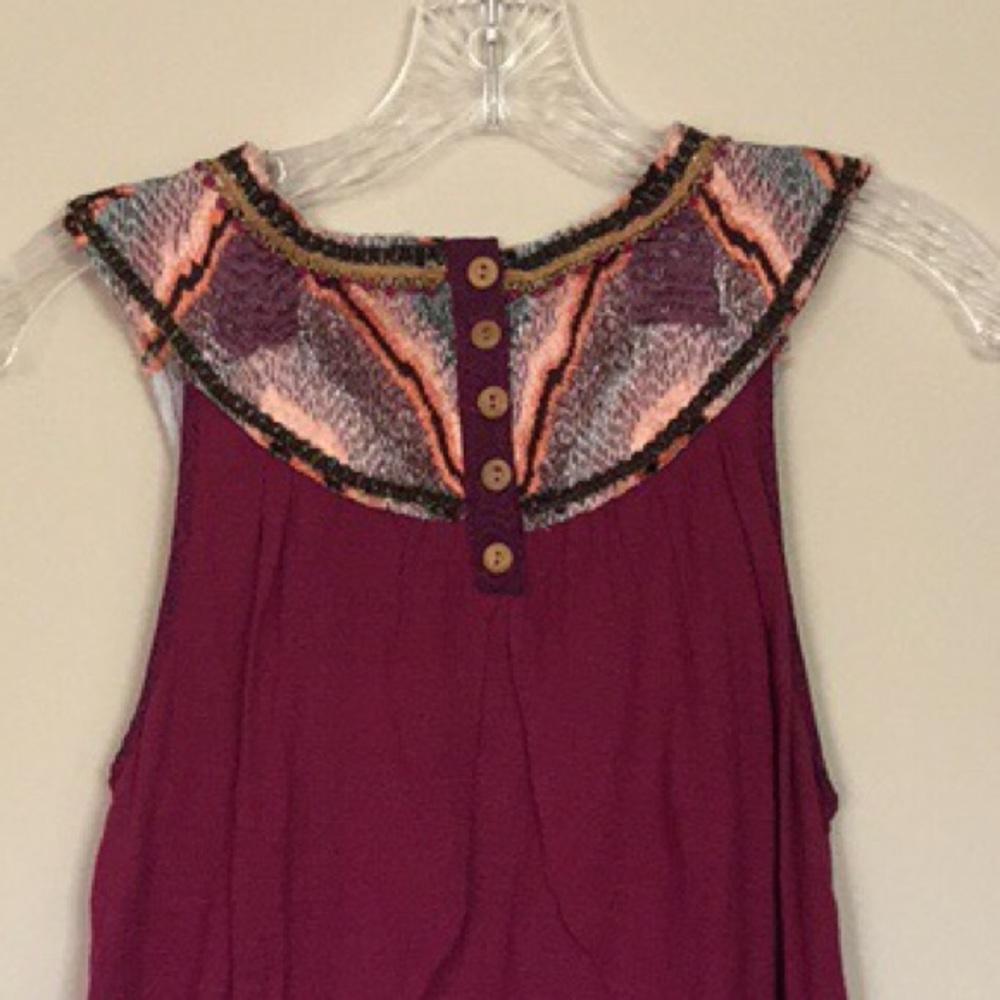 Pink Free People Top - Picture 4 of 5
