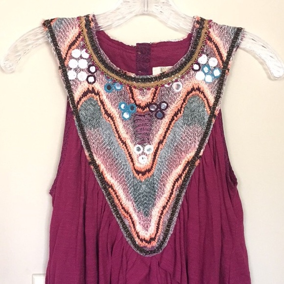 Pink Free People Top - Picture 2 of 5