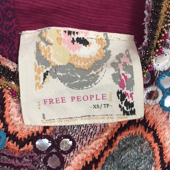 Pink Free People Top - Picture 5 of 5