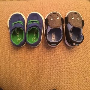 Baby boy shoes - size 2