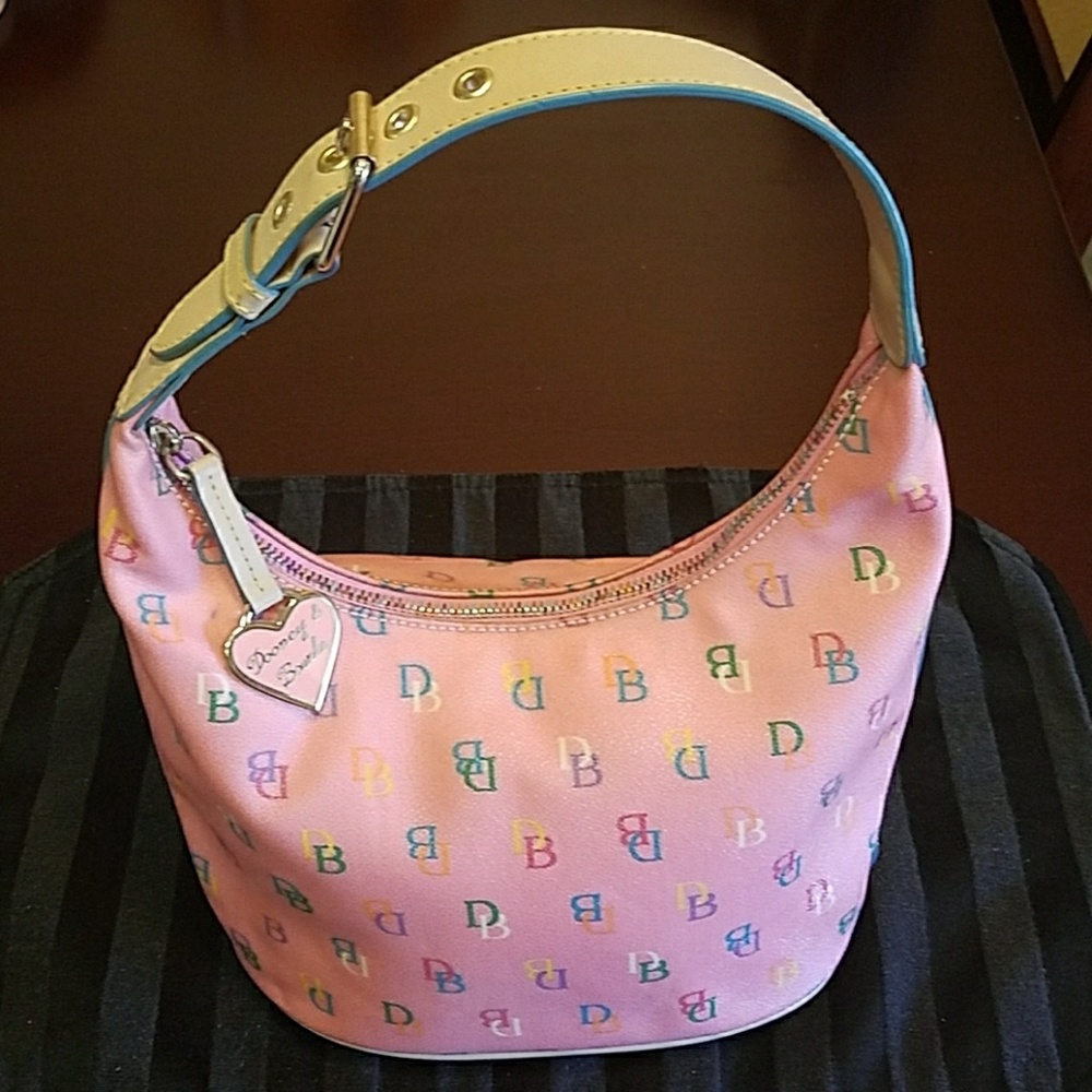 Dooney & Bourke It Bucket Bag in bubblegum pink