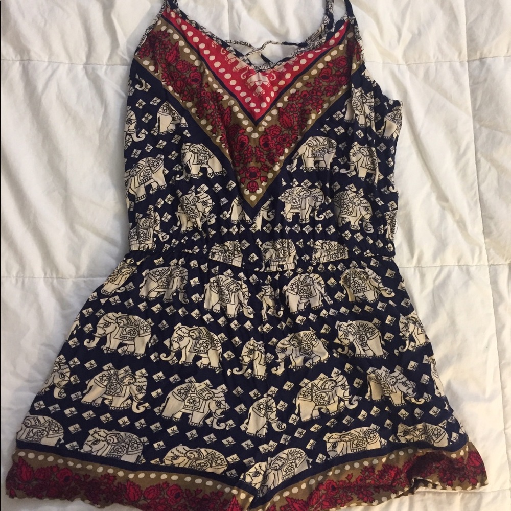 Bohemian romper size XS NWOT
