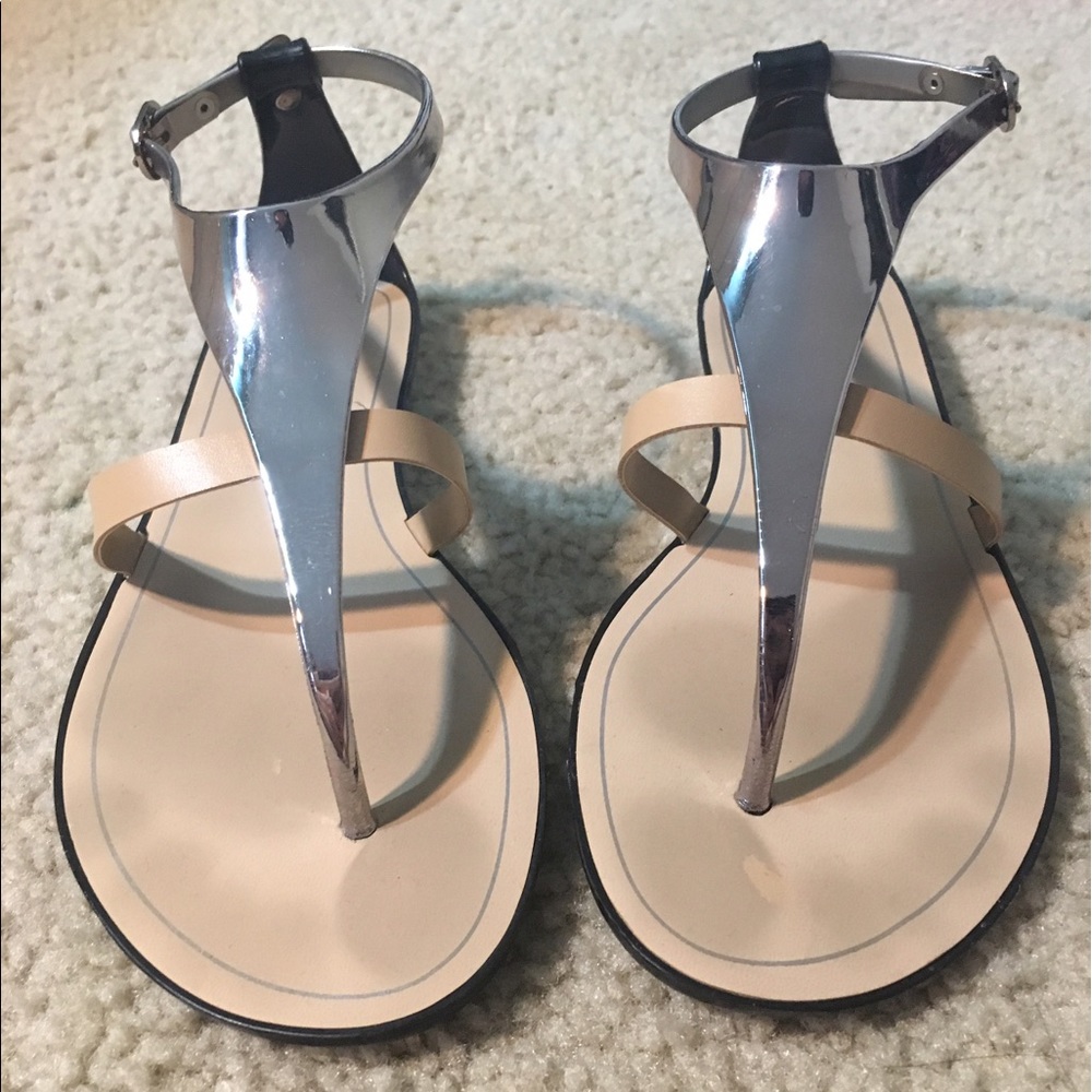 like NEW caper flat thong sandals