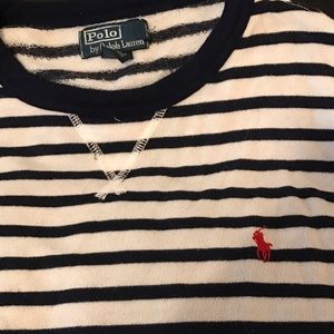 Men's Ralph Lauren Polo Striped Swearer Sz L