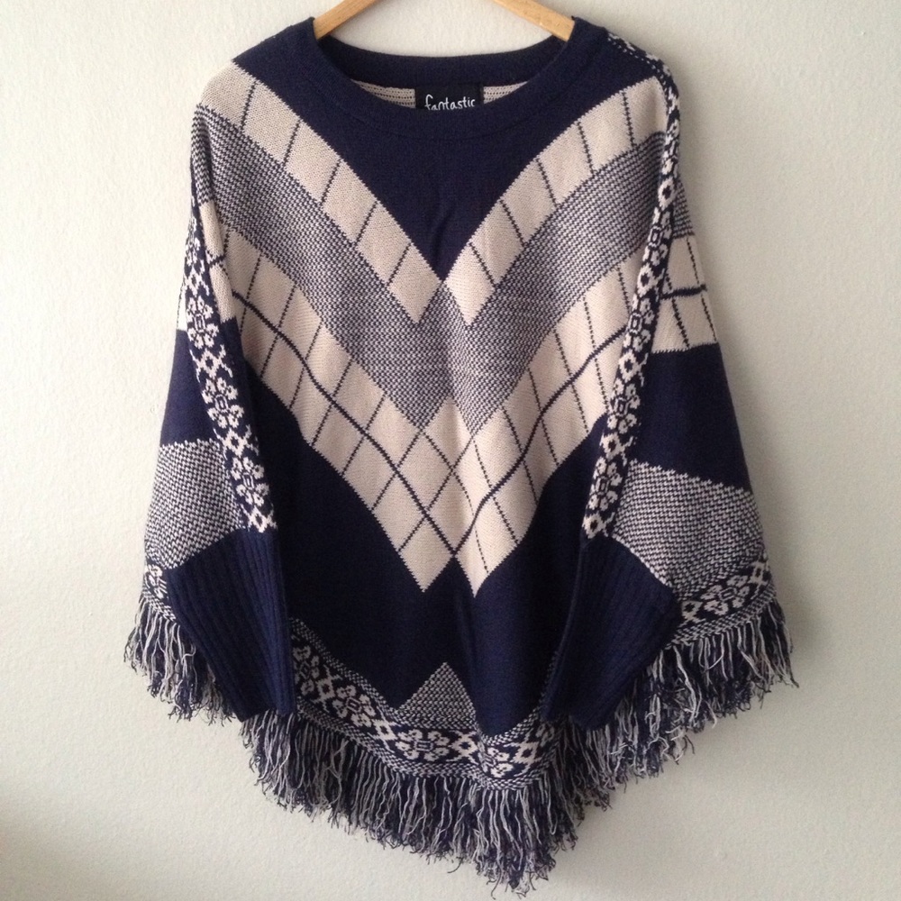Fantastic Fawn Poncho Size M