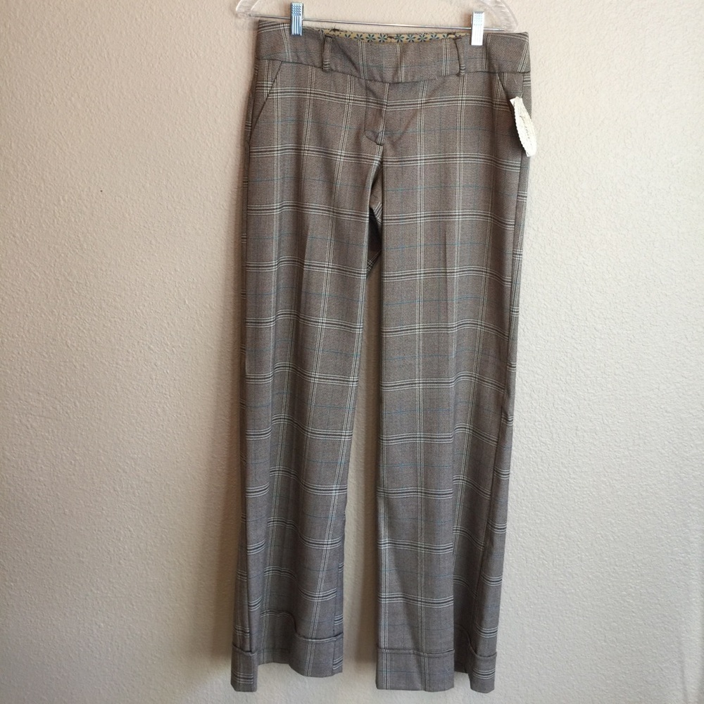 "Speechless" Wide Leg Plaid Trouser