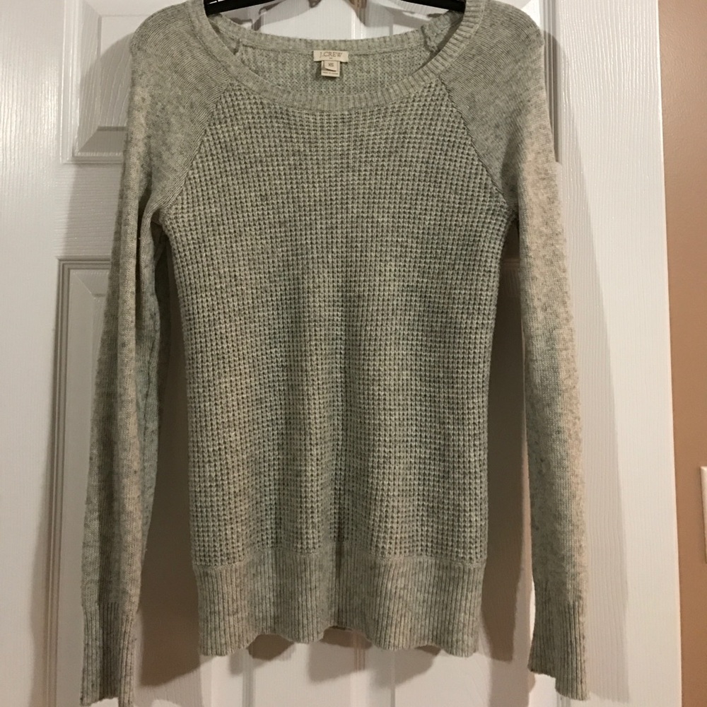 Grey JCrew Sweater