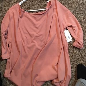 Pink Off-the-shoulder Top NWT