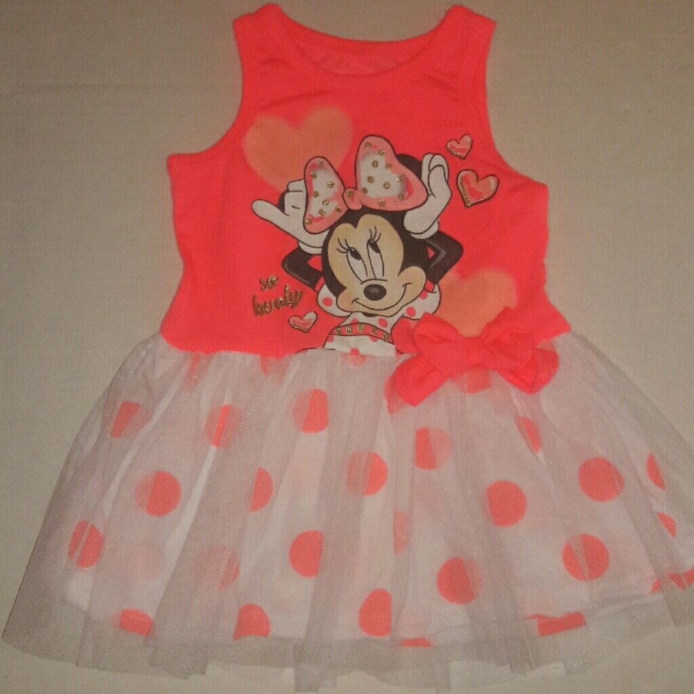 ☇☀FLASH SALE☀☇ Minnie Mouse Tutu Shirt Dress - Picture 2 of 8