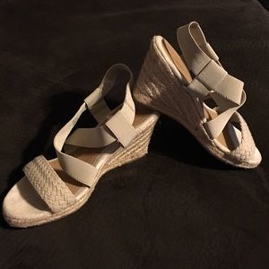 G.H. Bass khaki espadrilles size 7.5