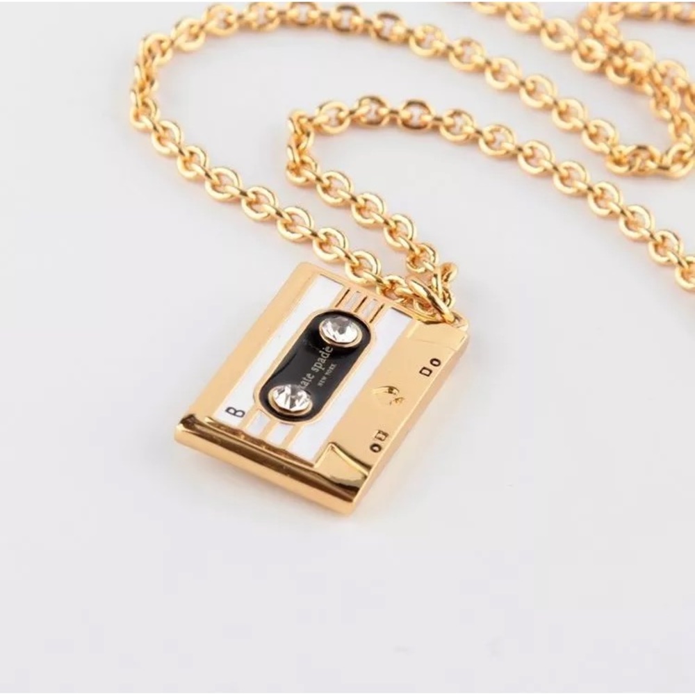 Kate spade cassette necklace