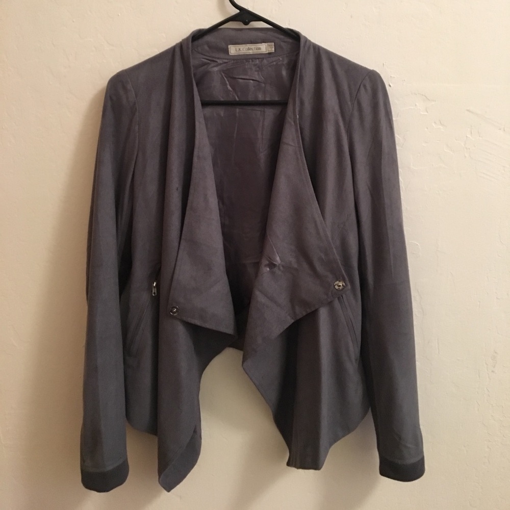 Tobi Faux Suede Jacket size S