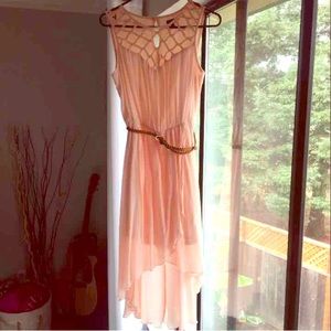 Peach Bohemian Dress 🍑