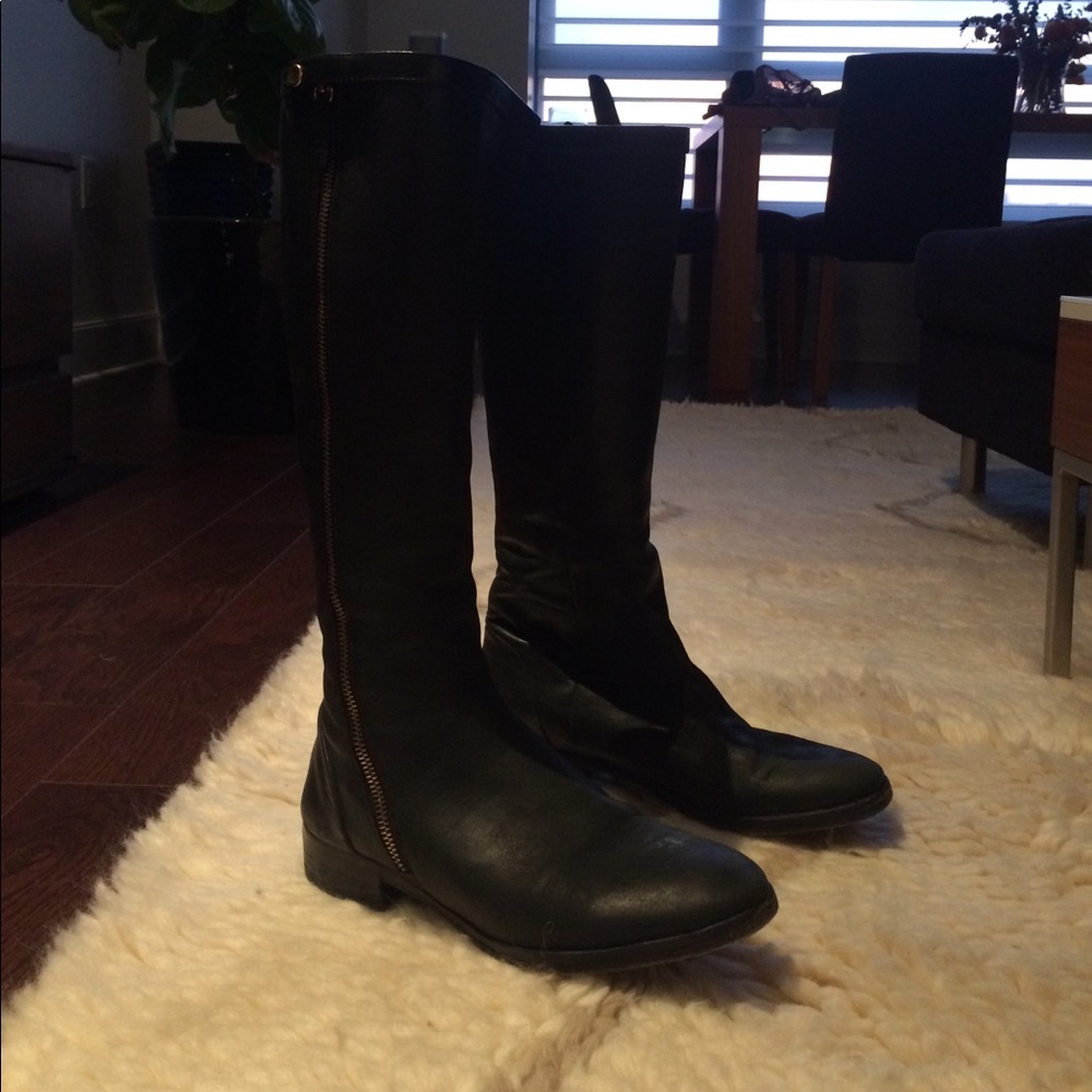J.Crew tall leather boots