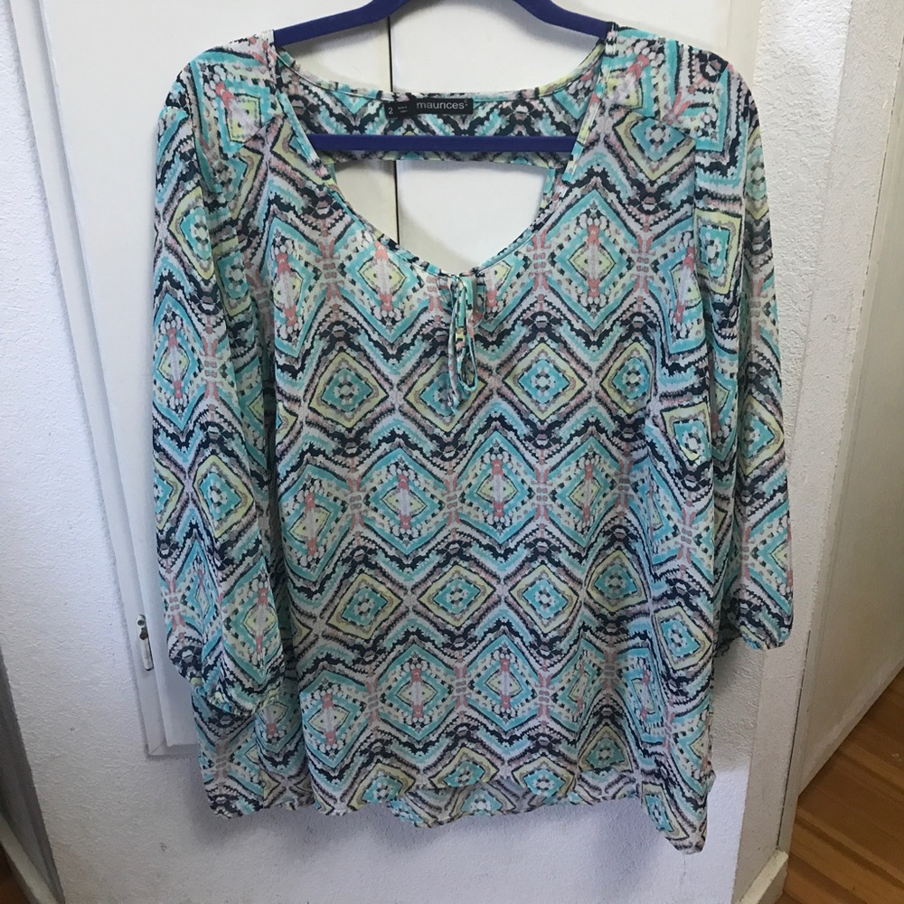 Maurices 3/4 Sleeve Blouse