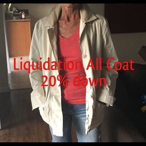 Loro Piana  Jacket cream color.