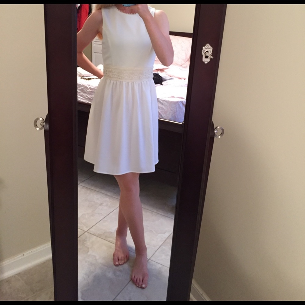 White Spring Dress☀️🌷🌼